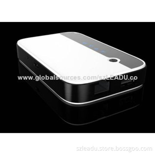 New 3G WiFi Router Power Bank for iPhone, Mobile Phones, 3,000mAh Capacity
